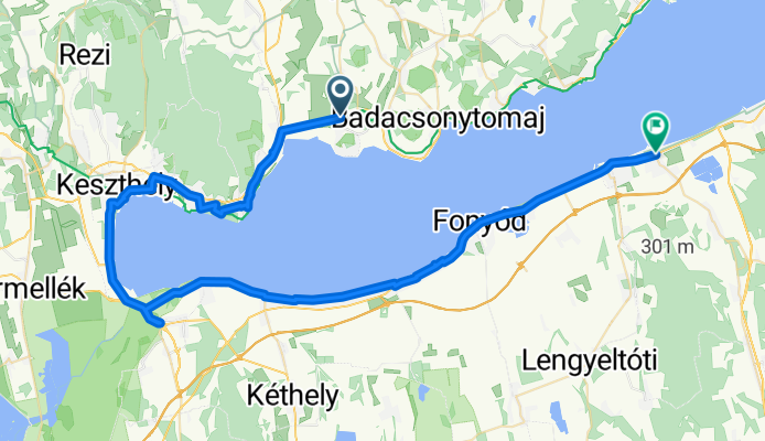 Badacsonytomaj - Balatonlelle