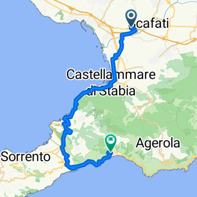 Piazza Falcone e Borsellino, Pompei nach Via Guglielmo Marconi, Positano