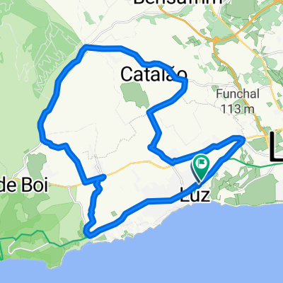 Rua José Pedro das Lages, Luz to Rua Ermano M Seromenho, Luz