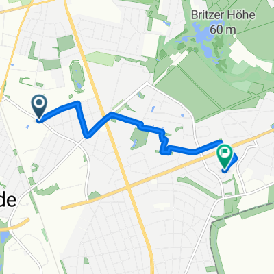 Daimlerstraße, Berlin nach Drusenheimer Weg, Berlin