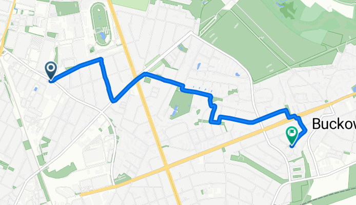 Daimlerstraße, Berlin nach Drusenheimer Weg, Berlin