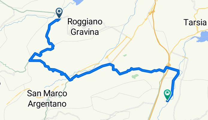 Farneto, Roggiano Gravina nach Bisignano