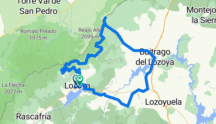Lozoya - Horizontal- Linera- Buitrago- Lozoya