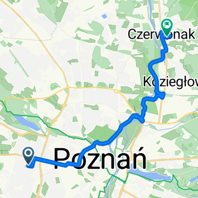 Brzask, Poznań do Leśna, Czerwonak