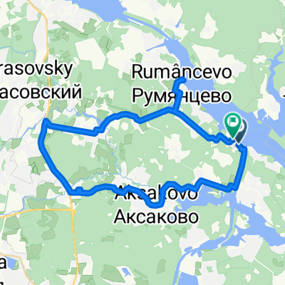 Лазурный Берег Кп улица, Городской Округ Мытищи до Лазурный Берег Кп улица, Городской Округ Мытищи
