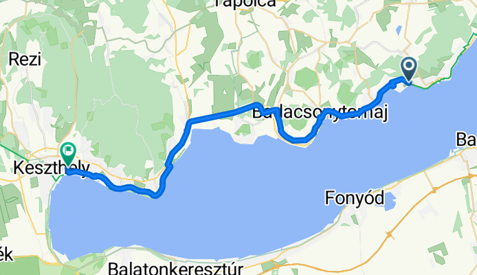 Révfülöp - Zámor utca