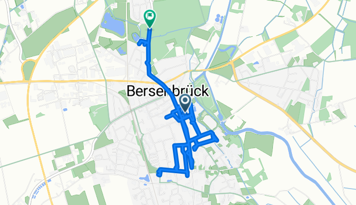 Schulstraße, Bersenbrück nach Am Buchenwald, Bersenbrück