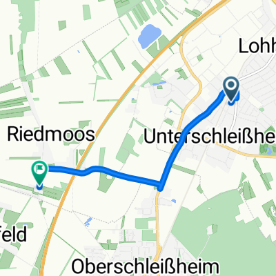 St.-Benedikt-Straße 2A nach Zum Hirschdamm