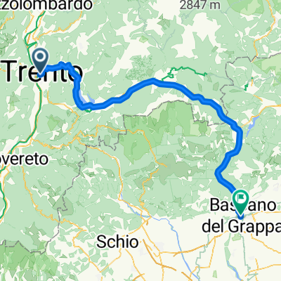 Trient - Bassano del Grappa