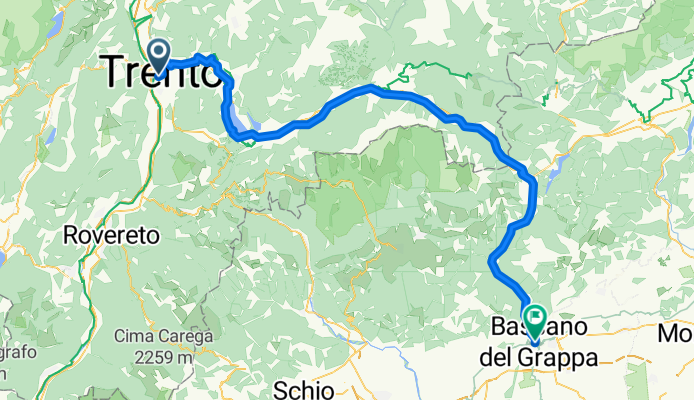 Trient - Bassano del Grappa