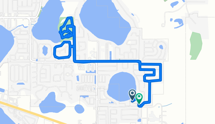 Summit Cir, Winter Haven to Summit Cir, Winter Haven