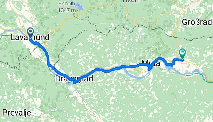 Lavamünd to Mariborska cesta