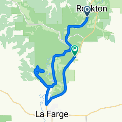 Bike Trail, Ontario to WIS-131, La Farge