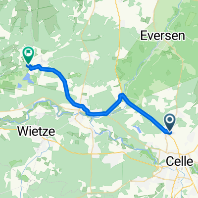 Scheuener Straße nach Sunder