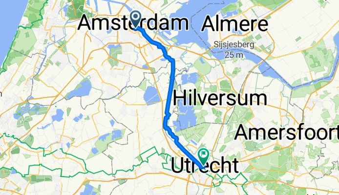 Herengracht, Amsterdam to Annastraat, Utrecht