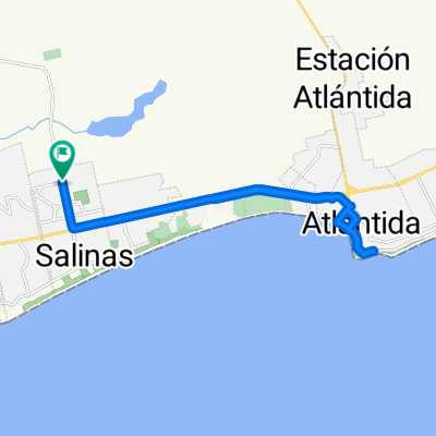 Achiras, Salinas a Achiras, Salinas