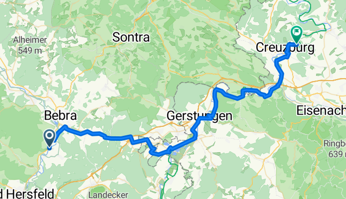 Breitenbach - Creuzburg