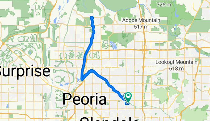 West Cinnabar Avenue to North 41st Drive