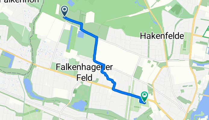 Spandau, Berlin nach Am Heimhort, Berlin