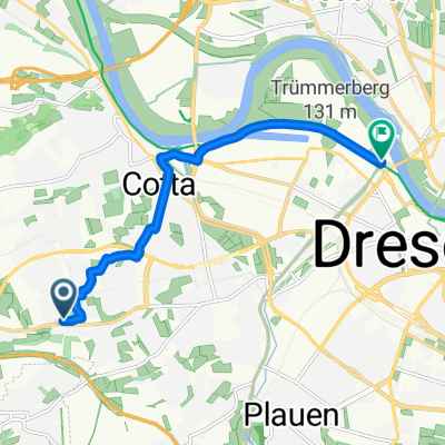 От Wilsdruffer Ring до Pieschener Allee