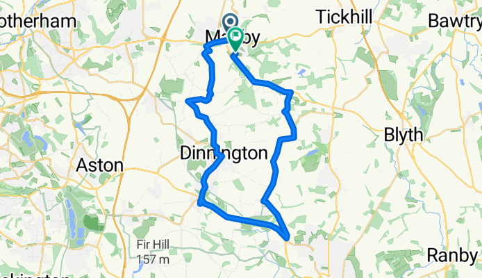 Muglet Lane, Rotherham to Attlee Close, Rotherham