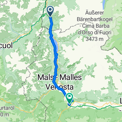 Nauders - Prad am Stilfser Joch