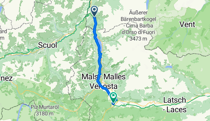 Nauders - Prad am Stilfser Joch