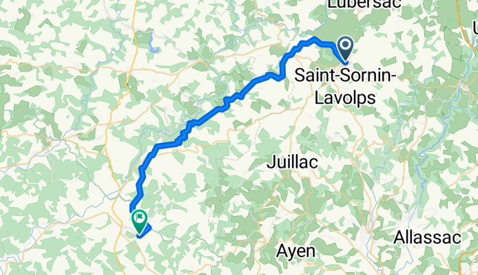 From Arnac-Pompadour to Hautefort