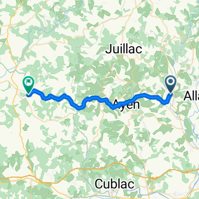 From Objat to Hautefort
