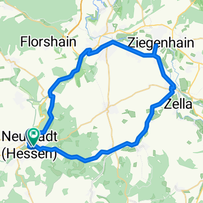 Neustadt(Kr Marburg) nach Neustadt(Kr Marburg)