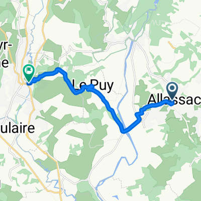 From Allassac to Objat