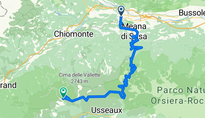 From Susa to Usseaux