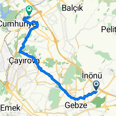 1078. Sokak to Plevne Caddesi