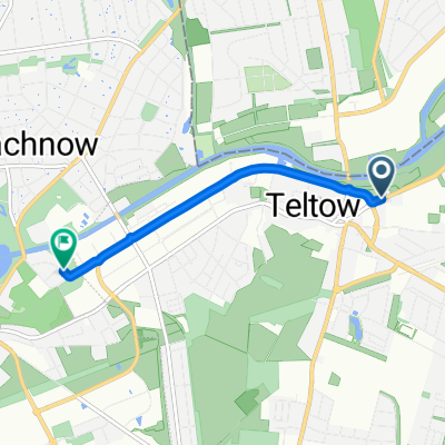 Lichterfelder Allee, Teltow nach Im Tal, Kleinmachnow