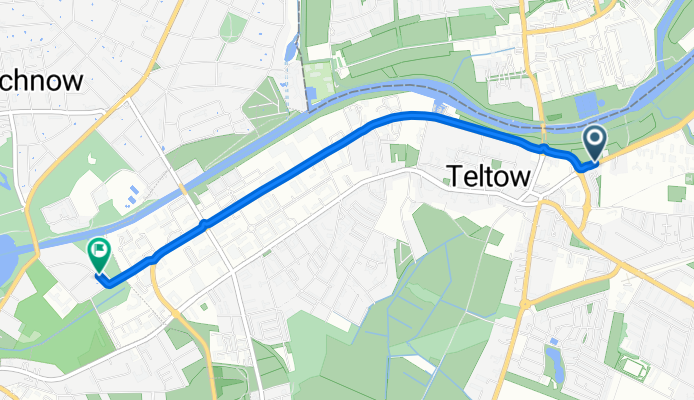 Lichterfelder Allee, Teltow nach Im Tal, Kleinmachnow