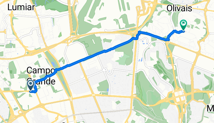 De PRXR+H3 a Rua Cidade de Bolama