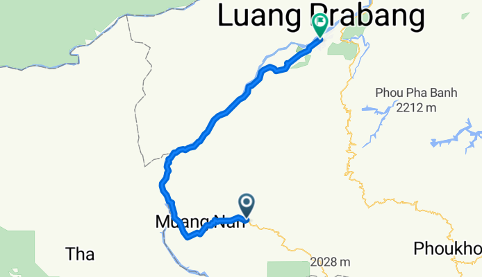 De Nan à Luang Prabang