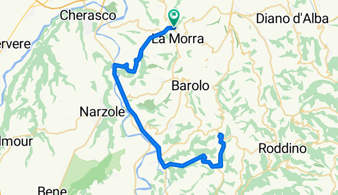 La Morra to Monforte d’Alba