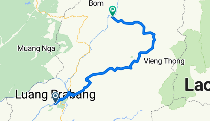 De Luang Prabang à Ngoi