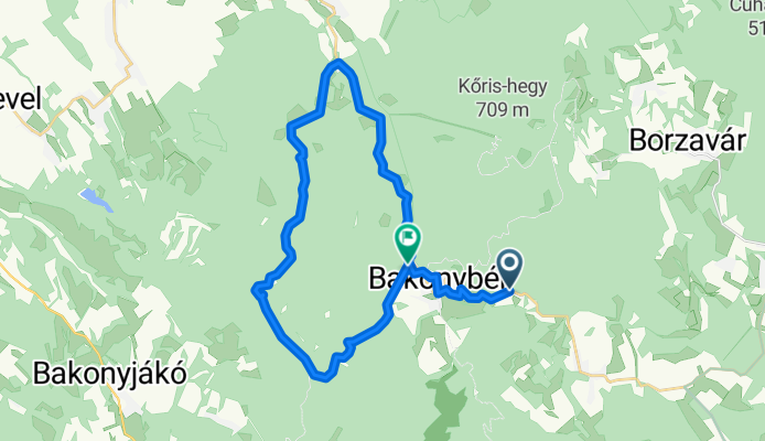 Bakonybél kisköút