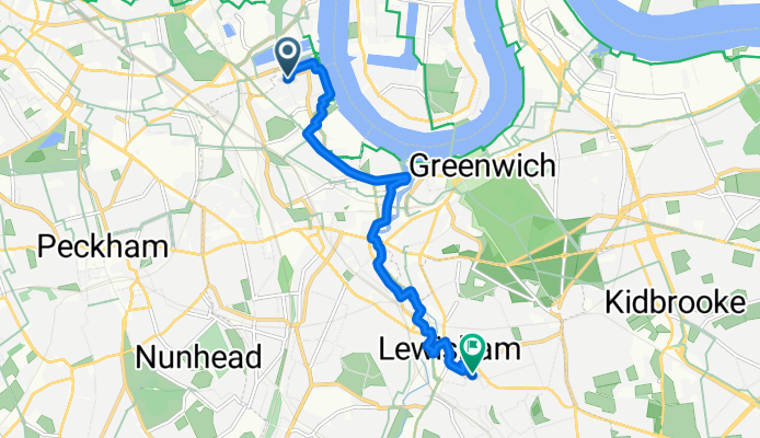 Conrad Court, London to Gilmore Road, London