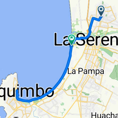 Ruta desde Los Aromos