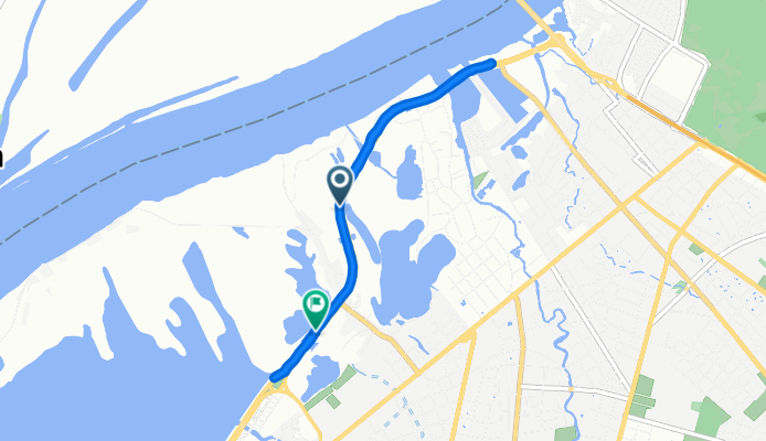 De P9RR+FW a P9MR+R9W