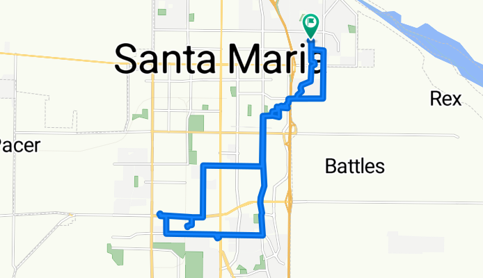 North Palisade Drive to North Palisade Drive