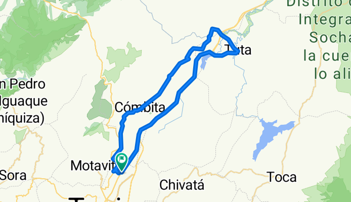 Ruta del Rey: Tunja - Combita - Tuta - Tunja