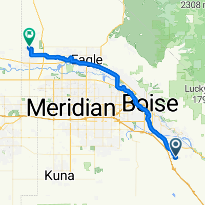 Warm River Way, Boise to W Gladiola St, Star