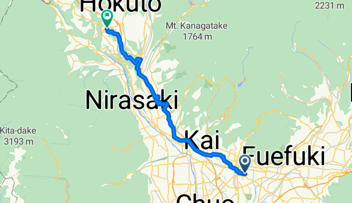 Route in Nagoya
