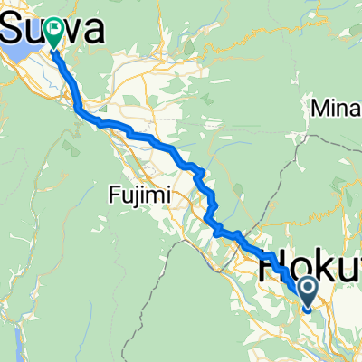 Route in Nagoya