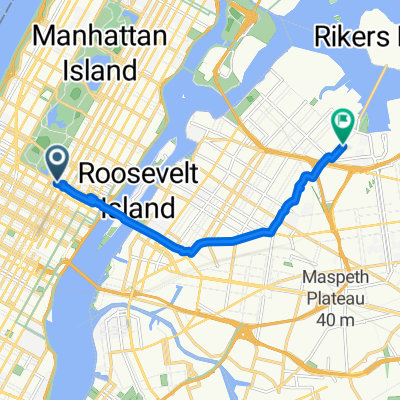 Manhattan, New York to Hazen St, New York