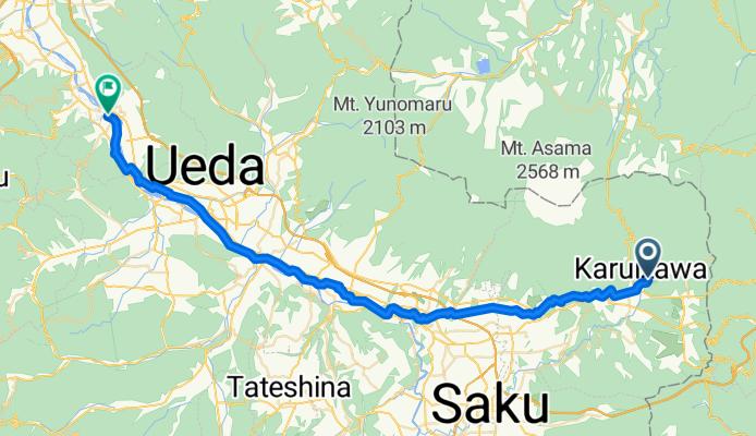 Komoro - Ueda